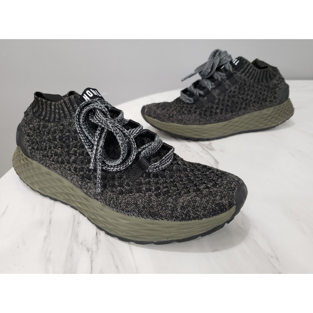 NEW NO BOX MENS 5.5 / WOMENS 7 NO BULL RIPSTOP RUNNER BLACK SNEAKERS SHOES